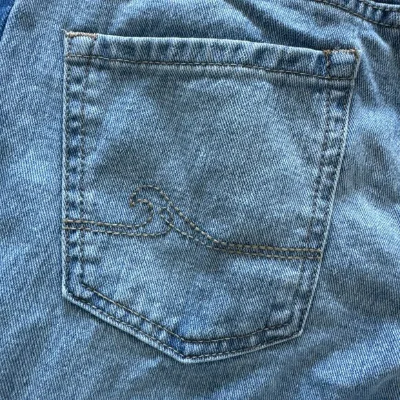 ROXY Cloudy Days Boyfriend Fit Two-Tone Jeans Like New ✨ - Picture 10 of 16